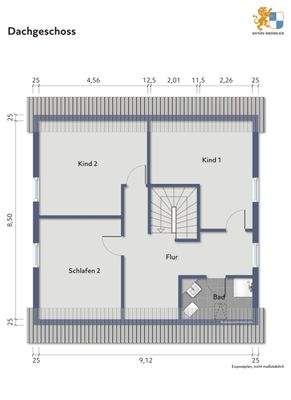 Grundriss Obergeschoss