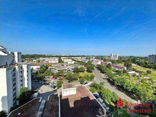 Ausblick bis Darmstadt