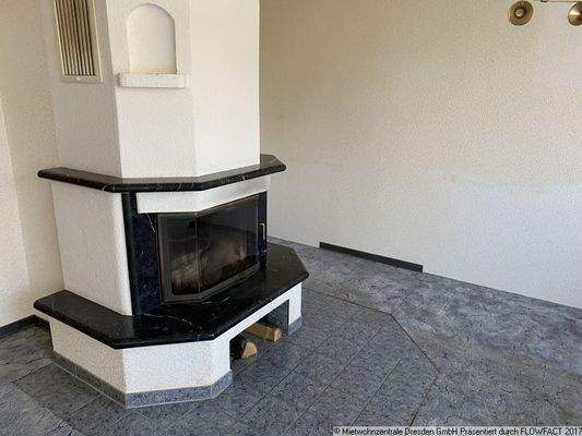 Kamin - Reihenendhaus in Schlottwitz