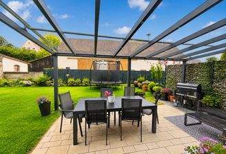 Überdachte Terrasse