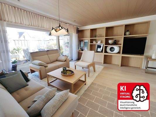 Wohnzimemr KI.generiert