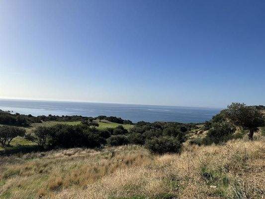Kreta, Triopetra: Grundstück mit Meerblick zu verkaufen