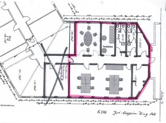 Grundriss DG, 160 m²