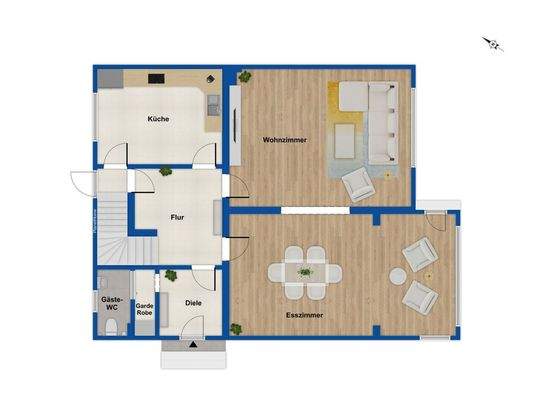 Grundriss Erdgeschoss