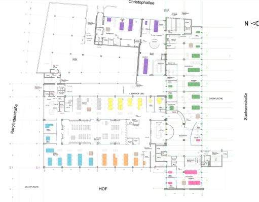 2.Obergeschoss - Skizze