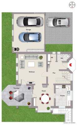 Grundriss Erdgeschoss