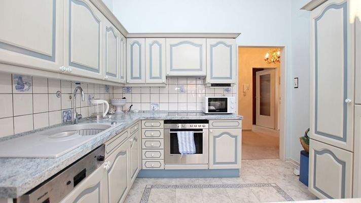 Küche - Hochparterre-Wohnung