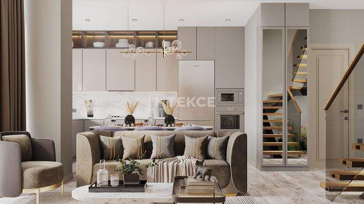 Chic Flats Close to the Beach in Alanya, Oba