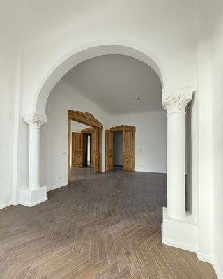 Erkerblick in Raum 1