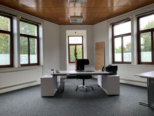 Büro mit Erker