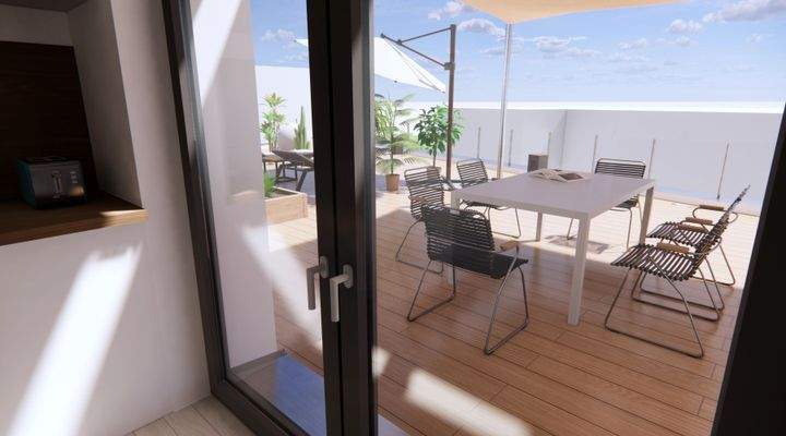 Live Visualiserung Balkon