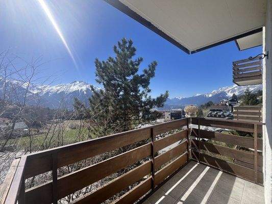 Balkon / Loggia nach Süd-West