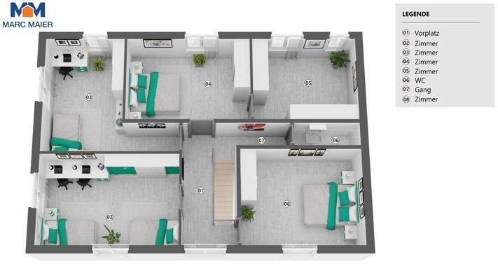 Darstellung Bsp Grundriss OG Hohenlohe