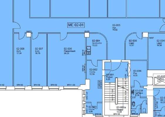 Grundriss 2 Obergeschoss