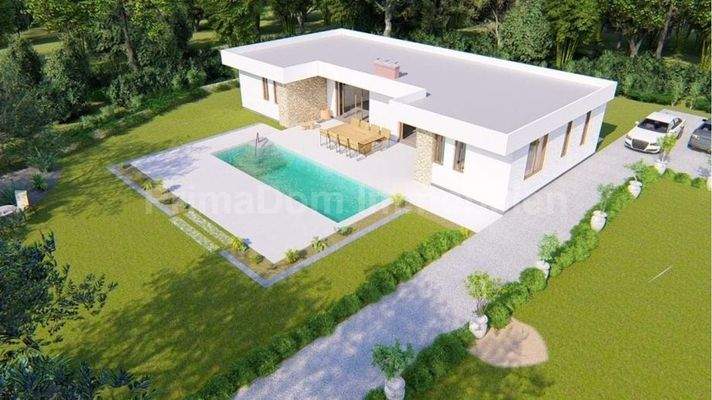 Bungalow mit Pool