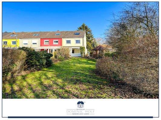 Hausansicht vom Garten