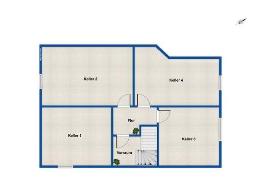 Grundriss Kellergeschoss