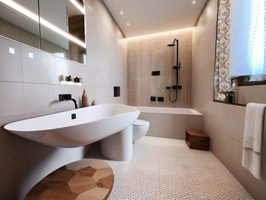 Badezimmer Homestaging