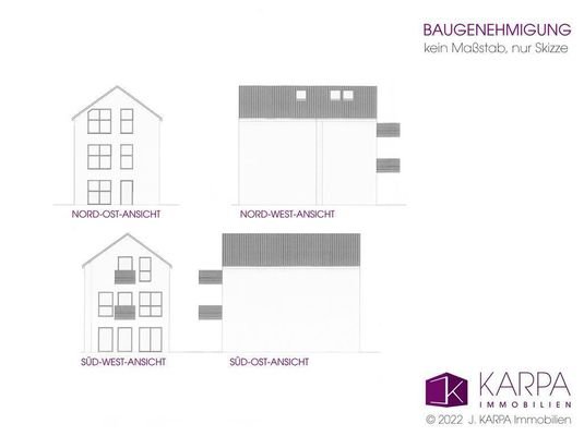 BAUGRUNDSTÜCK ANSICHTEN BAUGENEHMIGUNG