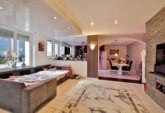 Perspektive von Wohnen in Küche