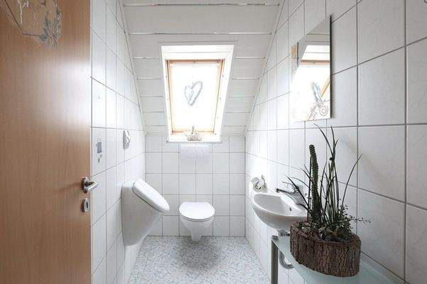 Gäste WC Dachgeschoss