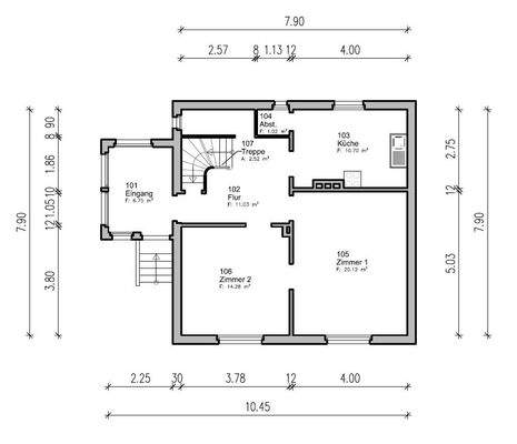 Grundriss Erdgeschoss