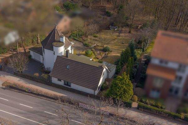 Luftaufnahme Straßenseite