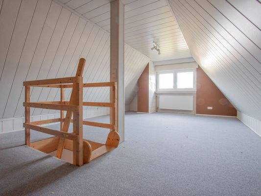 Nutzfläche ausgebauter Spitzboden