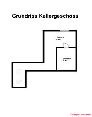 Grundriss Kellergeschoss