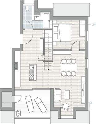 Haus 2 Wohnung 6 1. Dachgeschoss