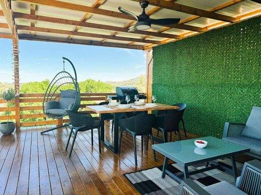 Nekretnine Drage, Mobilna kućica sa prekrasnim po