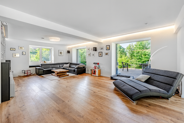 Offener Wohn- und Essbereich im Erdgeschoss