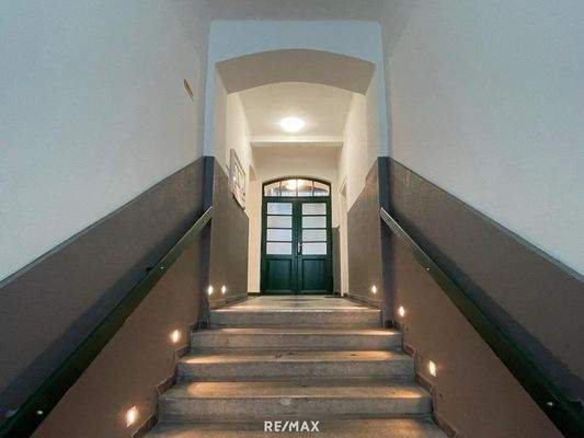 Gepflegter Hauseingang