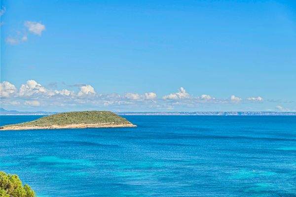 Sea views from studio apartment Magaluf