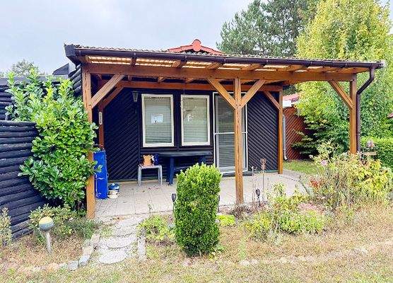 ...schön überdacht bei jedem Wetter