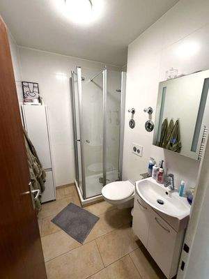 Blick ins Duschbad/WC