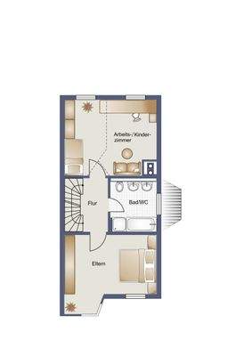 Grundriss - Obergeschoss