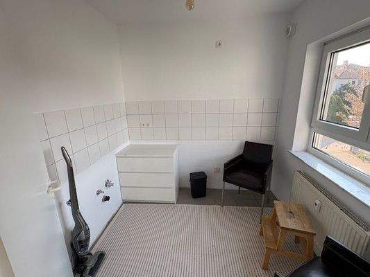 Küche mit allen Anschlüssen