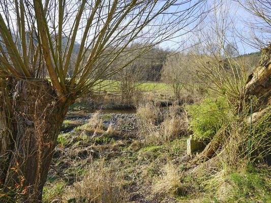 ...direkt an der Röhr