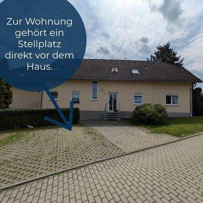 Stellplatz vor dem Haus