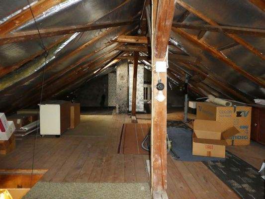 Dachflächen gedämmt