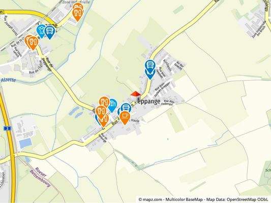 Geolyzer Kartenausschnitt