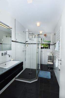 Dusche/WC im Erdgeschoß