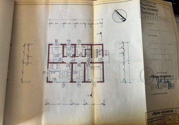 Grundriss EG ohne Anbau