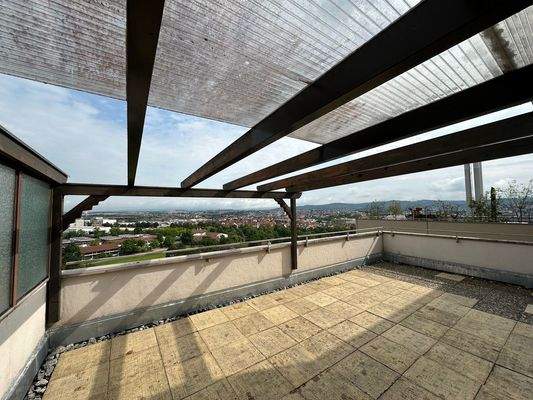 Große Dach-Terrasse