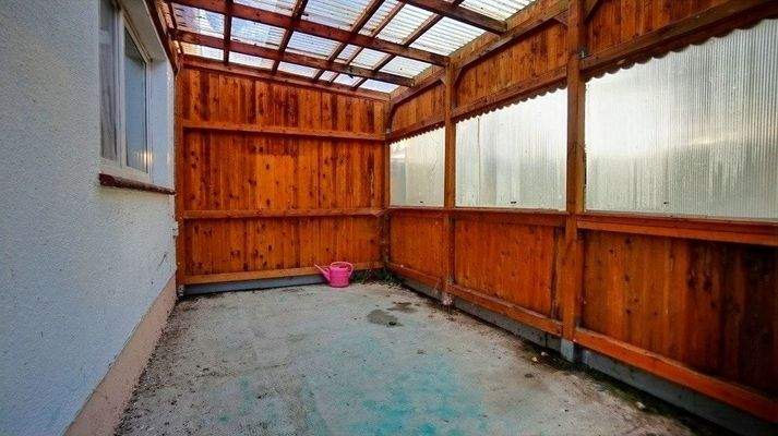 überdachter Freisitz