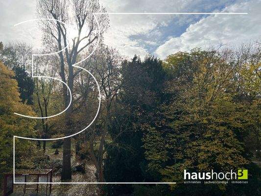 Blick auf den Schlossgarten