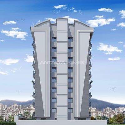 Flats with Parking Lot and Smart Home System in Antalya