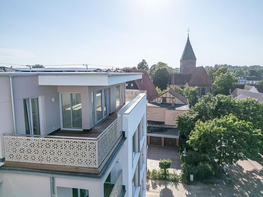 Dachterrasse Nordosten