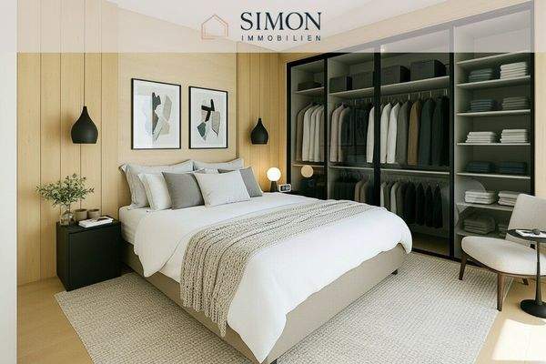 Schlafzimmer Visualisierung